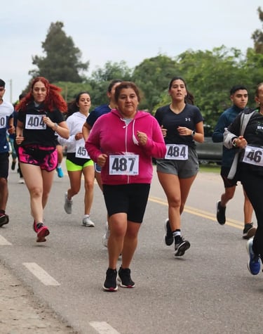 carrera 3K entre los paisajes de Tucumán