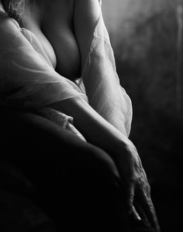 Pose boudoir projet Vénus Grenoble