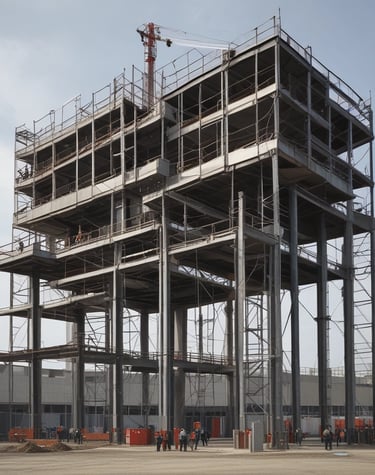 A serene outdoor space featuring seating and natural elements.