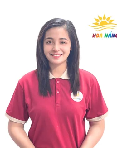 Cô Ngọc can thiệp hành vi tại Trung tâm Can thiệp Sớm Hoa Nắng, chuyên làm việc với trẻ tăng động 