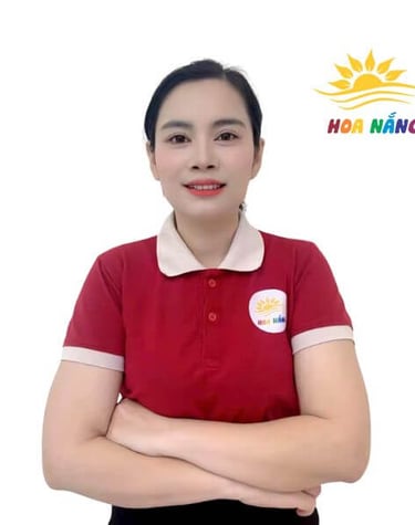 Cô Thuý – giáo viên trị liệu ngôn ngữ tại Trung tâm Can thiệp Sớm Hoa Nắng Hải Phòng