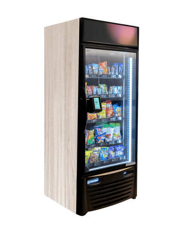 Contactless vending setup by South and Main AI Amenities