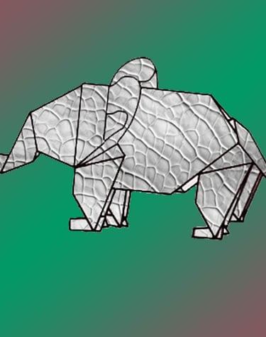 Elefante Origami