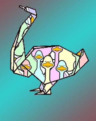 Origami di un Oca