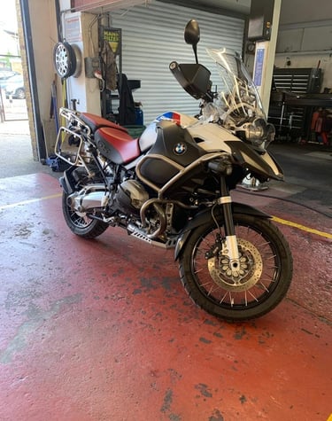 Old Forge Garage Belvedere Motorcycle Servicing
