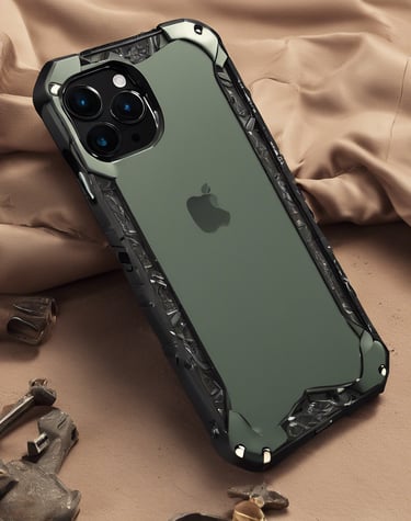 A sleek, modern workspace featuring a large computer monitor with the Apple logo prominently displayed. The setting includes a wooden desk surface with another laptop visible in the background, suggesting a technology-focused environment.