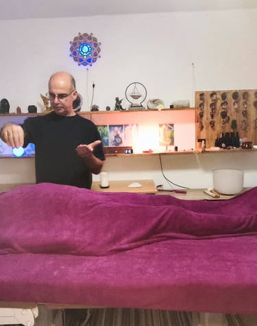 Séance de soins énergétiques avec Gérard Couzinier – Energy Terre Happy Lherm