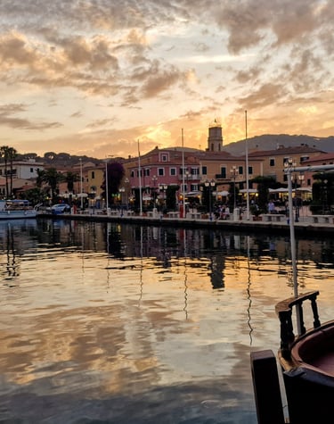 Tramonto a Porto Azzurro Isola d'Elba