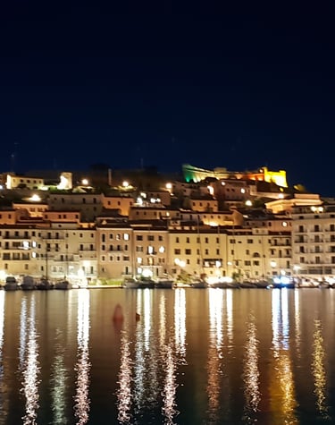 Tramonto su Portoferraio all'Isola d'Elba