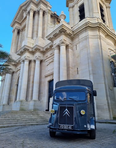 Le foodtruck lors d'un événement
