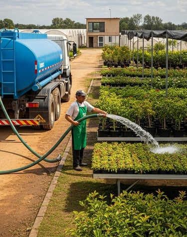 water supply in nursery dubai