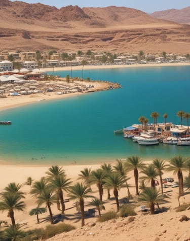 A sleek, modern yacht is gliding through a body of water with gentle waves. In the background, a cityscape featuring historic architecture, including minarets and domes, can be seen under a clear blue sky, creating a serene and picturesque scene.
