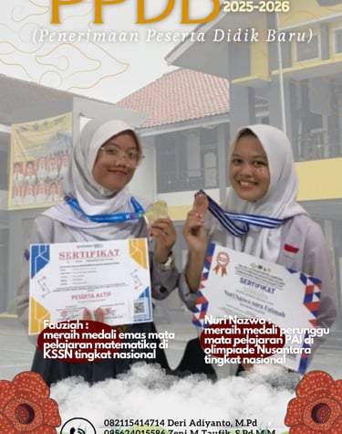 Siswi SMA Pasundan 7 Bandung menjadi peraih medali emas pelajaran Matematika di KSSN Nasional.