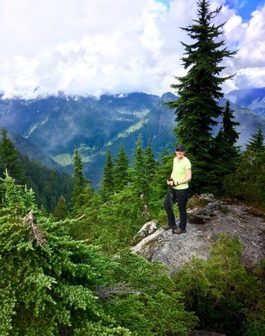 Hiking to one peak gives perspective on the many more to explore.