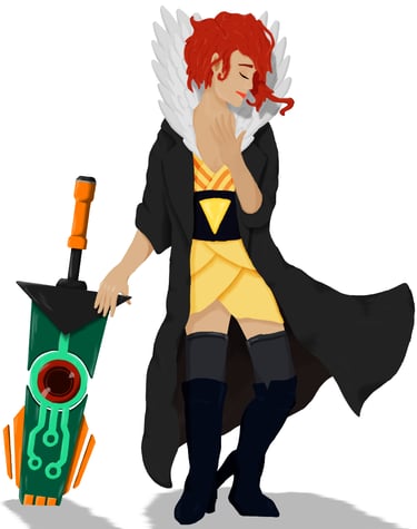 Drawing of Red from Transistor