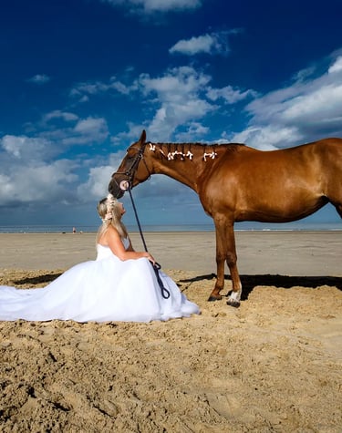 after-day-magique-mariage-boulogne-sur-mer-epouse-a-genoux-devant-cheval-sur-plage-florent-studio-saint-omer-lille-le-touquet
