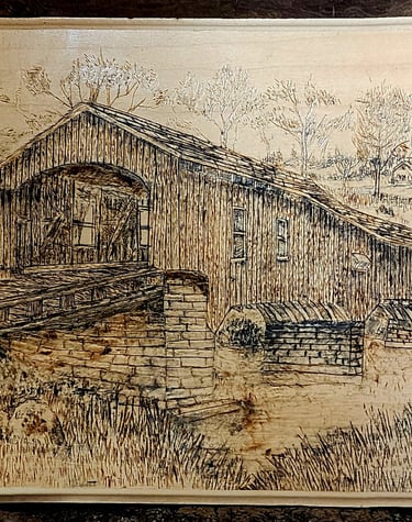 Pyrography by Guy Mattison