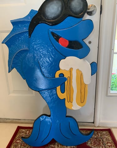 Carved by Tom Anstett