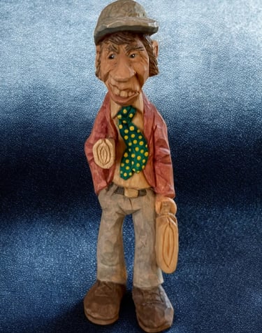 Carved by Jim Oehmke