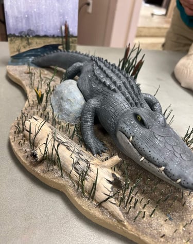 Carved by Harry Mashburn 