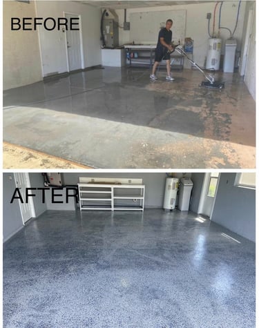 We transform your garage into a better environment.