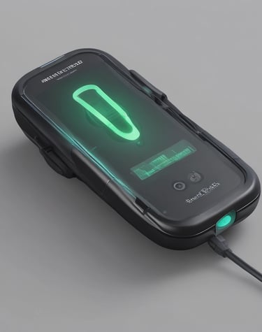 A person is working on an open smartphone, using a screwdriver to repair or modify the device. The phone is positioned on a mat, with the screen lifted, exposing the internal components. A blue wristband watch is visible on the person's wrist, and a part of a plant is blurred in the background.