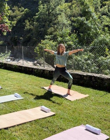 yoga al aire libre