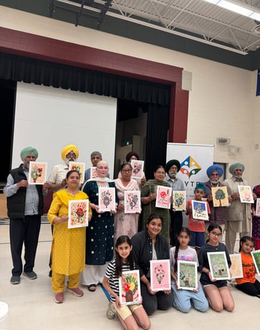 Grandparents Art Night