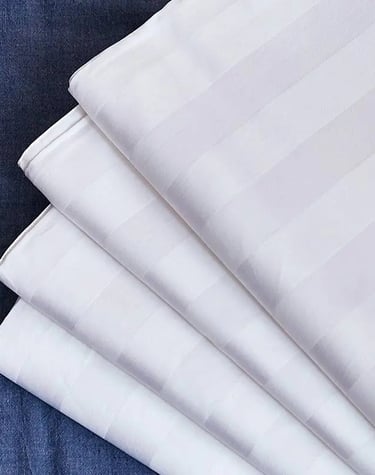 Lux σεντόνι βαμβακοσατέν με ρίγα 2,5cm 