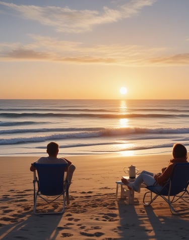 Comfortably decorated living area with tropical accents and ocean views.