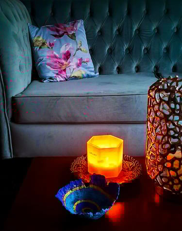 turquoise velvet modern chesterfield sofa with silk cushion