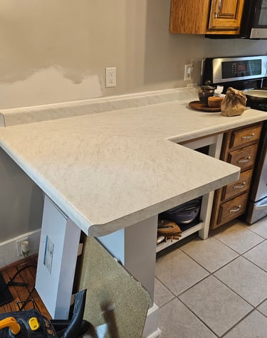 Huckabee Handyman Services, Kitchen countertop