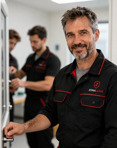 Técnico de zonallave cerrajería de confianza