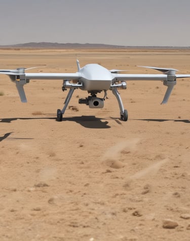 Close-up of a sleek telecommunications antenna mounted on a rooftop against a blue sky.