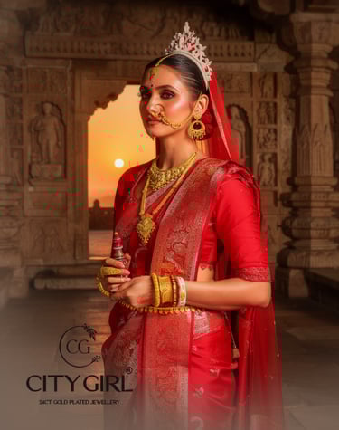 City Girl Jewellery -citygirlbangles-18 Carat Gold Plated-Bridal Wear-Party Wear-Daily Wear