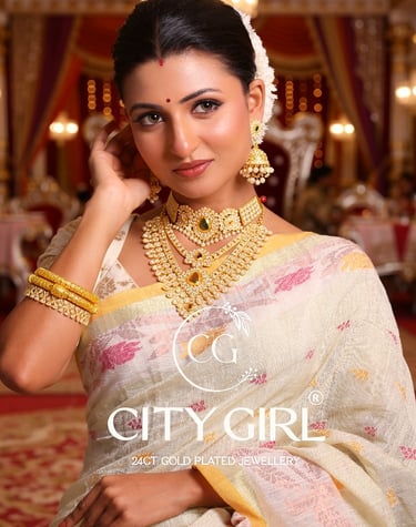 City Girl Jewellery -citygirlbangles-18 Carat Gold Plated-Bridal Wear-Party Wear-Daily Wear