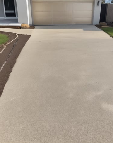 Wide shot of a commercial property’s facade being restored with high-pressure water jets, urban Melbourne backdrop.