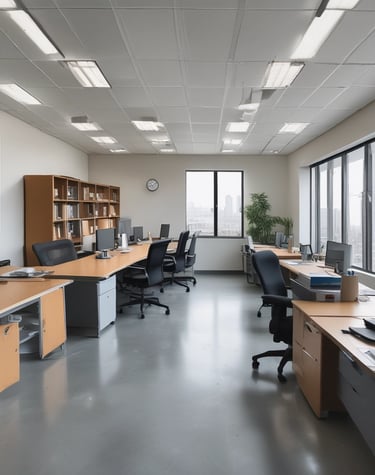 A tidy and inviting vacation rental living room after thorough cleaning.