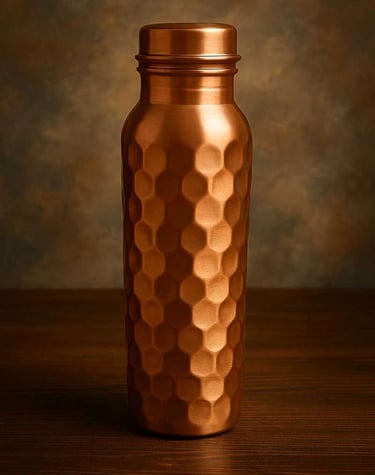 copper water bottle