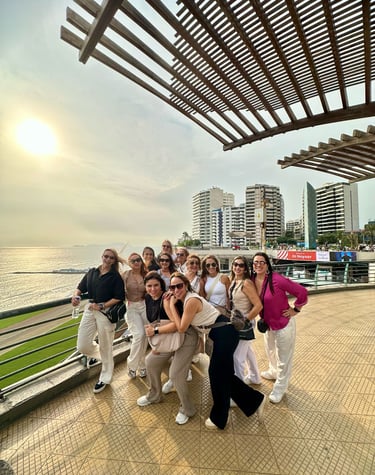 Lima y sus atardeceres. El city tour en Lima te sorprendera.