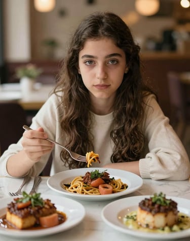 A candid moment of a Russian creator capturing winter scenes with a cozy urban backdrop.