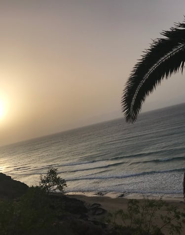 Sunrise in Fuertuventura 