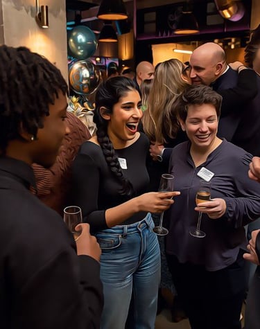 drinks reception entertainment