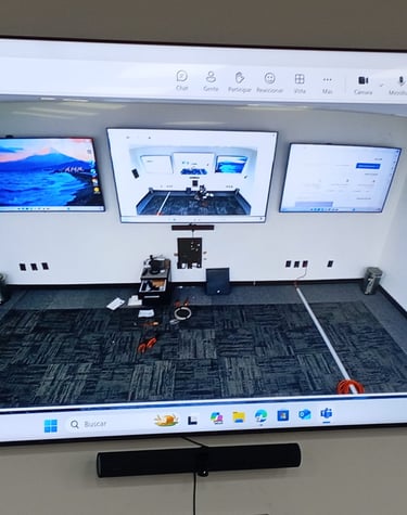 sala de videoconferencia
