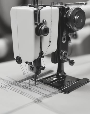 Rows of high-quality mattresses lined up in the Fibrotech manufacturing facility.