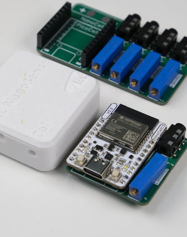 A WiFi board for measuring AC loads from a CT-sensor