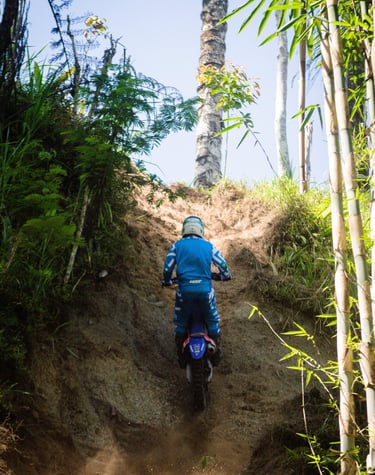 Bali jungle dirt bike tour