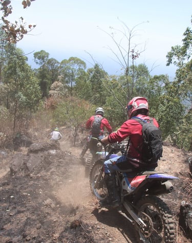 dirt bike adventure Bali
