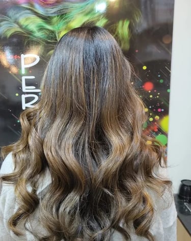 Hair coloring and highlights Chamrajpet salon