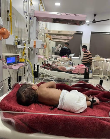 NICU (Neonatal Intensive Care) Rini Hospital Dhlolpur